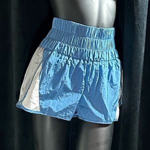 Free People The Way Home Color Block Shorts